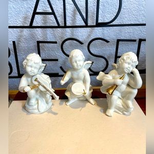 Vintage Mikasa Porcelain Angels set